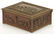 Bronze Box, 2 Sterling Porringers and 3 Liquor Tags - 5