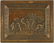 Bronze Box, 2 Sterling Porringers and 3 Liquor Tags - 7