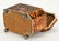 Regency Tortoiseshell Tea Caddy, Silver Inlay - 12