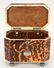 Regency Tortoiseshell Tea Caddy, Silver Inlay - 3