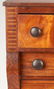 Miniature Chests and Table, incl. Birdseye and Tiger - 10