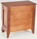 Miniature Chests and Table, incl. Birdseye and Tiger - 13