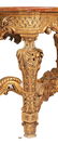Italian Giltwood Console Table w/ Marble Top - 14