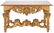 Italian Giltwood Console Table w/ Marble Top - 17