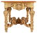 Italian Giltwood Console Table w/ Marble Top - 5
