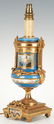 Pair Baccarat Style Crystal Lamps plus Sevres Style - 14