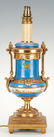 Pair Baccarat Style Crystal Lamps plus Sevres Style - 16