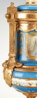 Pair Baccarat Style Crystal Lamps plus Sevres Style - 19