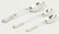 72 Pcs. Reed & Barton Marlborough Sterling SIlver - 9