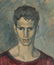Philip Perkins O/C Portrait of Man in Leotard - 4