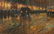 Early 20th c. Parisian O/C Street Scene, Signed - 4