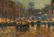 Early 20th c. Parisian O/C Street Scene, Signed - 8