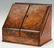 19th C. Burlwood Stationery or Letter Box - 14