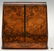 19th C. Burlwood Stationery or Letter Box - 3