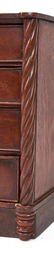English Miniature Mahogany Chest - 11