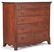 Federal Inlaid Hepplewhite Chest of Drawers - 2