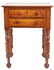 Mid-Atlantic 2-drawer Stand, Tiger Maple Front