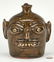 NC Southern Pottery Face Jug, H. F. Reinhardt - 20