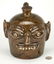NC Southern Pottery Face Jug, H. F. Reinhardt - 2