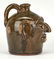 NC Southern Pottery Face Jug, H. F. Reinhardt - 7