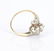 3 Ladies 14K Gold and Diamond Rings - 14