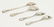56 Pcs. Gorham Chantilly Sterling Silver Flatware - 6