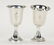 10 Sterling Goblets, Water and Wine - 10