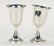 10 Sterling Goblets, Water and Wine - 13