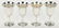 10 Sterling Goblets, Water and Wine - 4