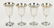10 Sterling Goblets, Water and Wine - 6