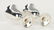 10 Sterling Goblets, Water and Wine - 8