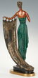 Erte Bronze, Emerald Night - 4