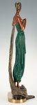 Erte Bronze, Emerald Night - 8