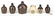 5 Miniature KY Advertising Whiskey Jugs & 1 other - 2