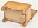 3 Miniature wooden items incl. sugar chest and - 16