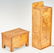 3 Miniature wooden items incl. sugar chest and - 9