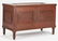 TN Paneled Blanket Chest and Hepplewhite Work Table - 10