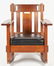 3 Mission Oak Furniture Pcs., incl. Stickley and Brandt - 12