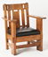 3 Mission Oak Furniture Pcs., incl. Stickley and Brandt - 7