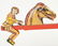4 Tin Litho Toys plus 2 Pony Boy Guns, Roy Rogers - 11