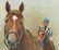 6 Horse Prints + 2 Horse Books, 8 items - 12
