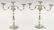 Pair Gorham Chantilly 3-Light Candelabra - 2