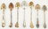 31 Souvenir Spoons inc CA, TN, AK & Enameled - 5