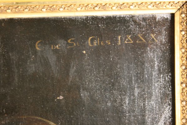 Oil painting signed Giles, Scottish - 5