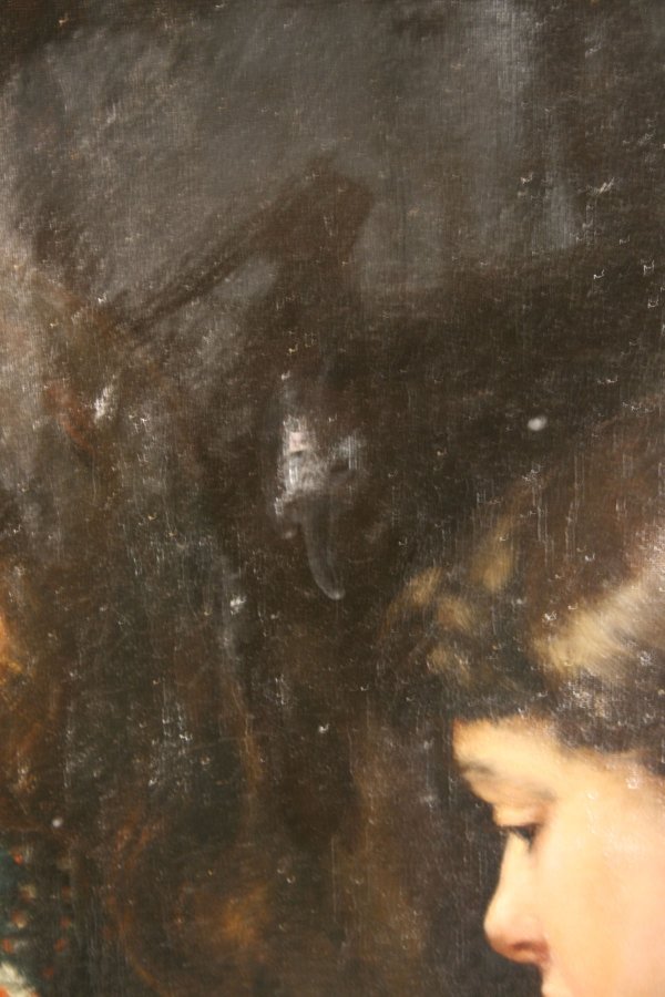 Oil painting signed Giles, Scottish - 8