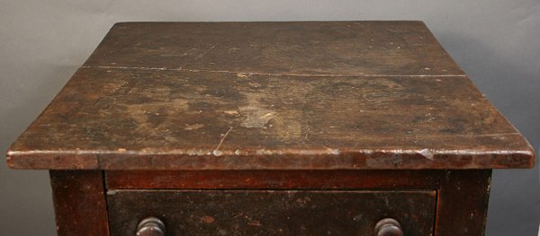 Kentucky two drawer table, Bullitt Co., old surface - 4
