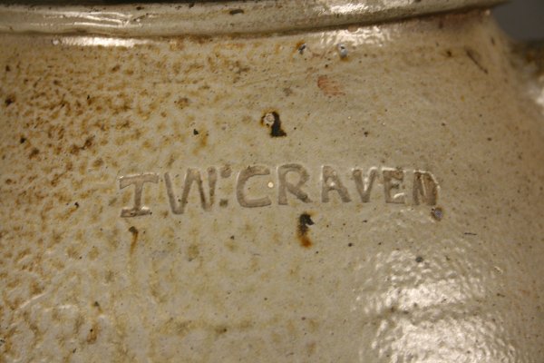 West Tennessee jar, marked T. W. Craven - 2