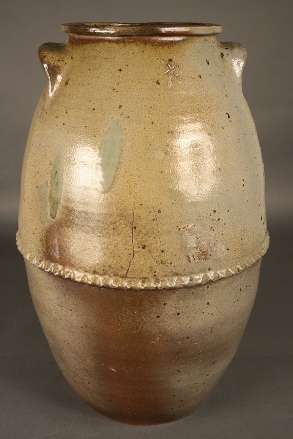 West Tennessee jar, marked T. W. Craven - 4