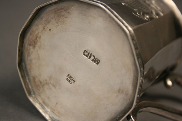 New York coin silver cup, Cooper - 4