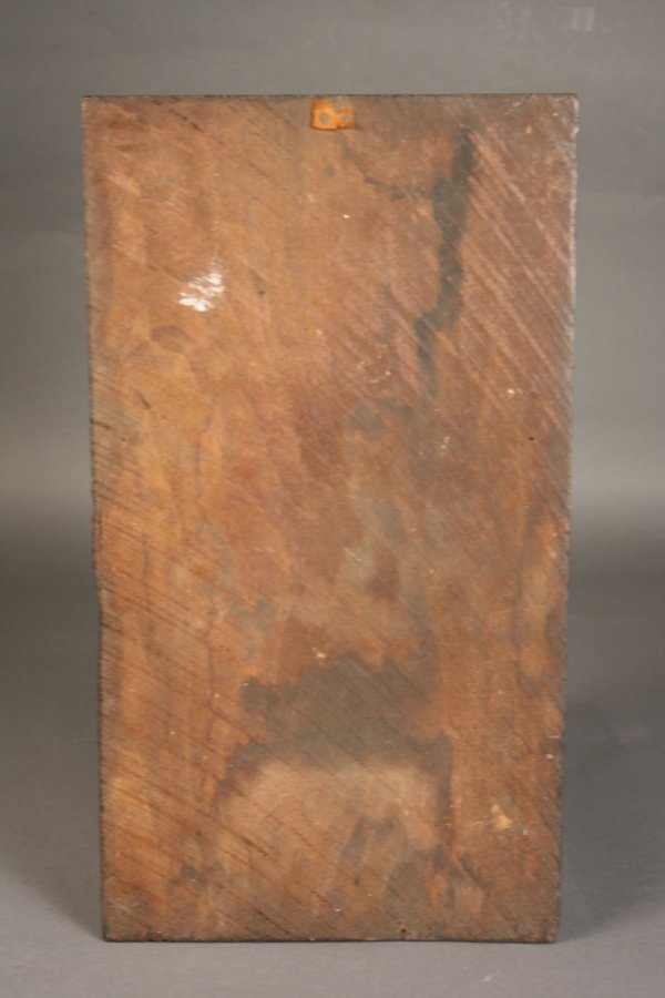 Carving of woman in sweater - 2